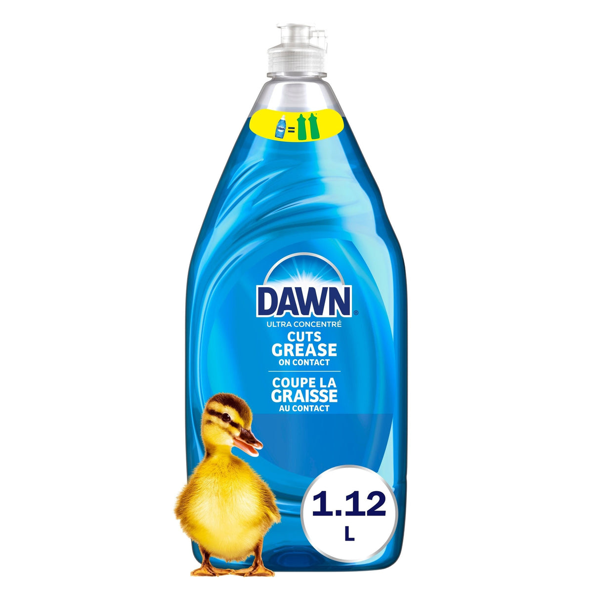 Dawn Ultra Concentrated Liquid Dish Detergent, Original, 1.12-L