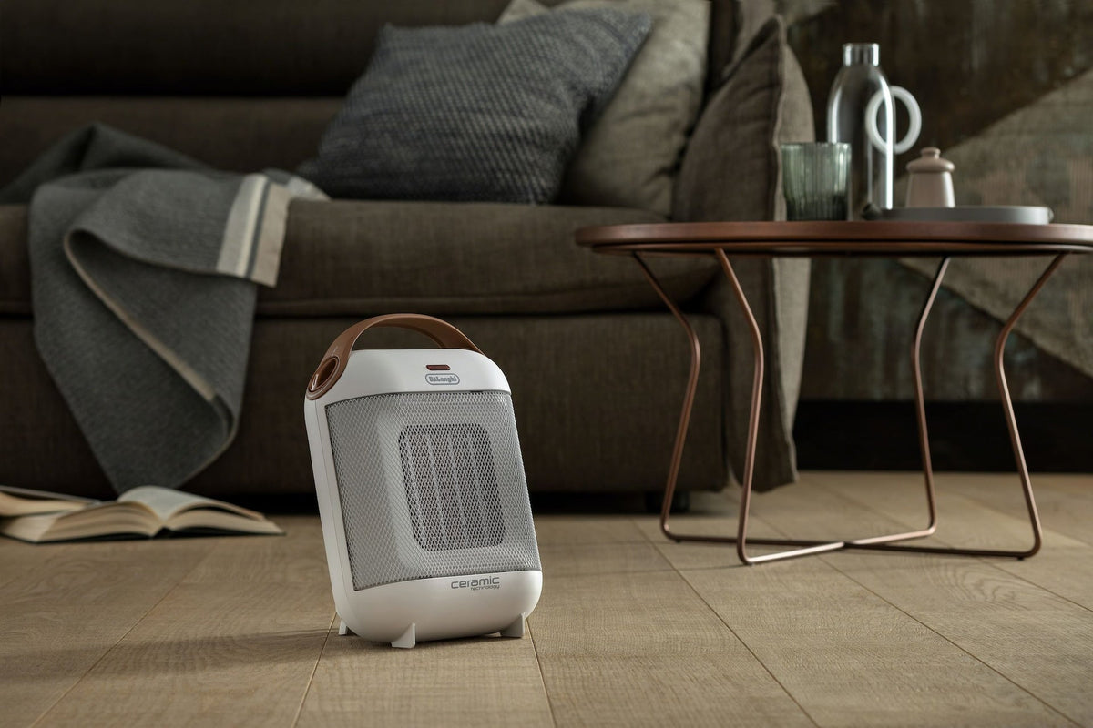 De'Longhi HFX30C15WCA Capsule Ceramic Fan Heater, White