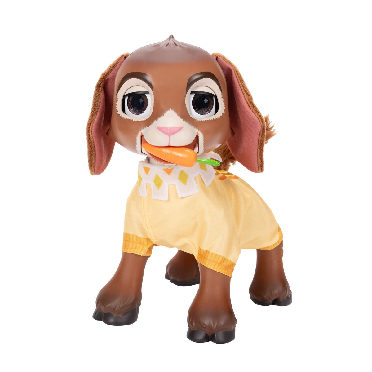 Disney Wish Magical Movable & Talking Valentino & Star Set with Sounds, Large Interactive 12-in Toy Figure for Kids, Ages 3+