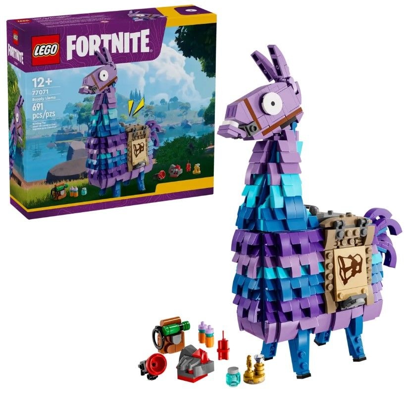 LEGO Fortnite Supply Llama - 77071, 691-pcs, Ages 12+