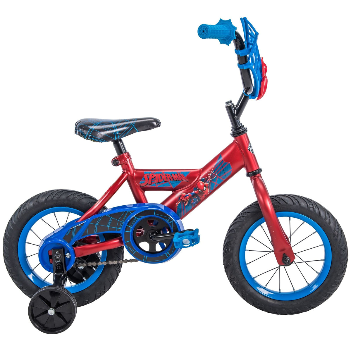 Marvel Spider-Man Kids' Bike 12-in Wheel, Red/Blue