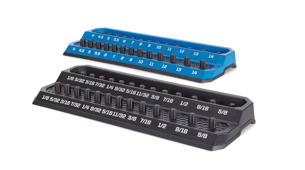 Mastercraft 1/4-in Drive Socket Tray Organizer/Holder, 2-pk