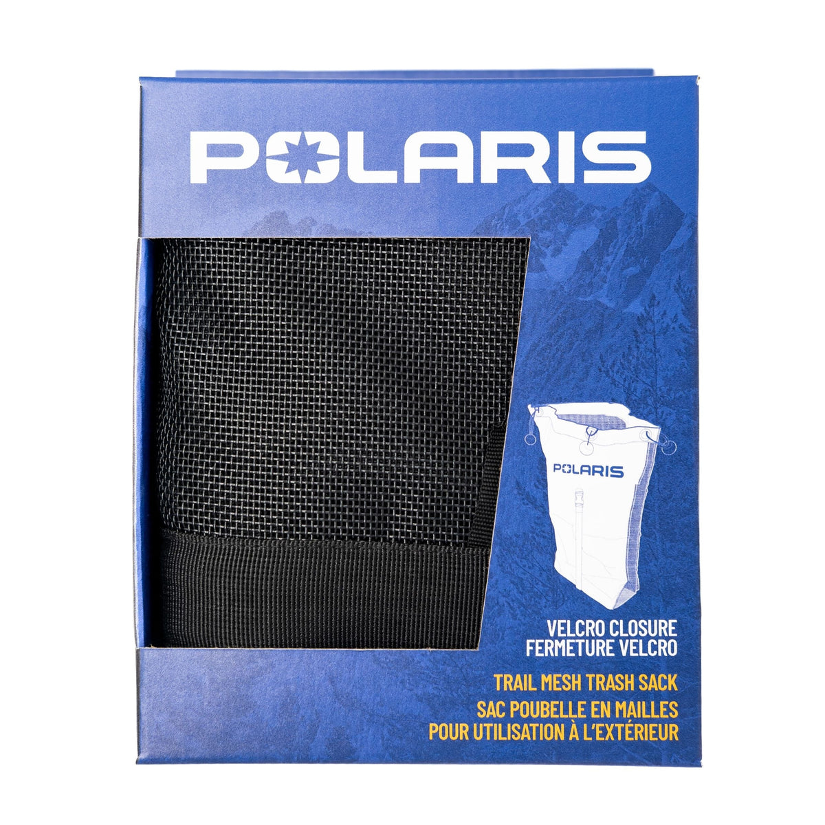 Polaris Off-Road Trash Sack, Black