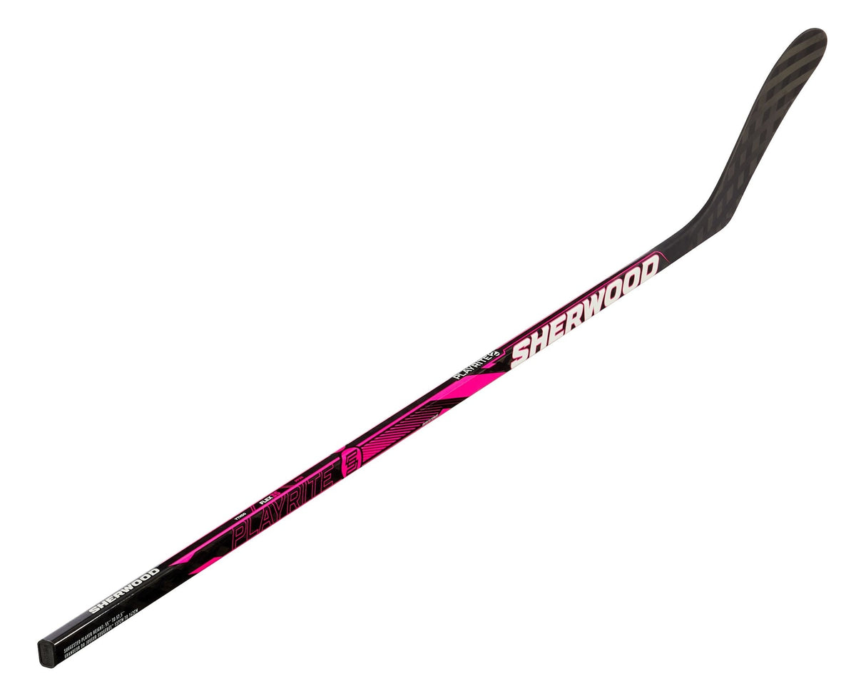 Sherwood Playrite 2 Composite Hockey Stick, Junior, 35/30 Flex, Pink