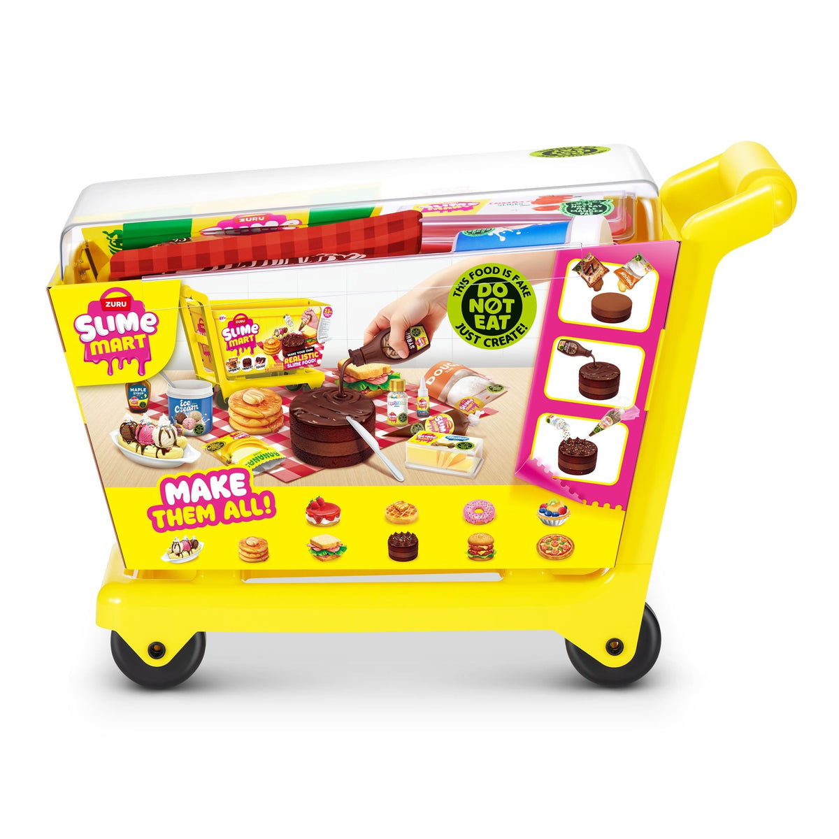 Slime Mart Shopping Cart Series 1, Playset, Yellow