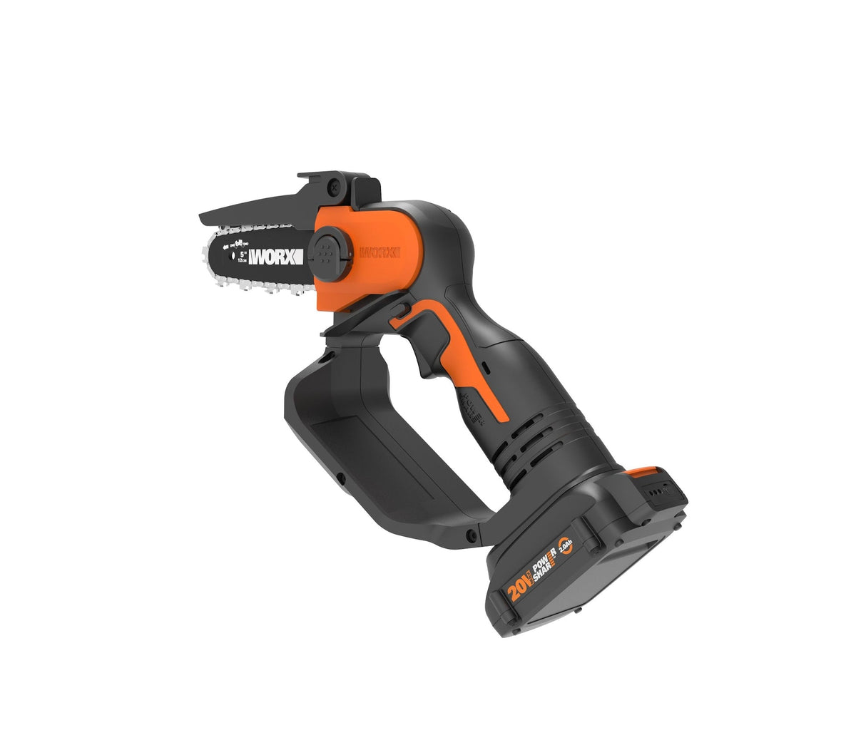 WORX WG324 20V Power Share Cordless Pruningsaw, Battery & Charger Included, 5-in