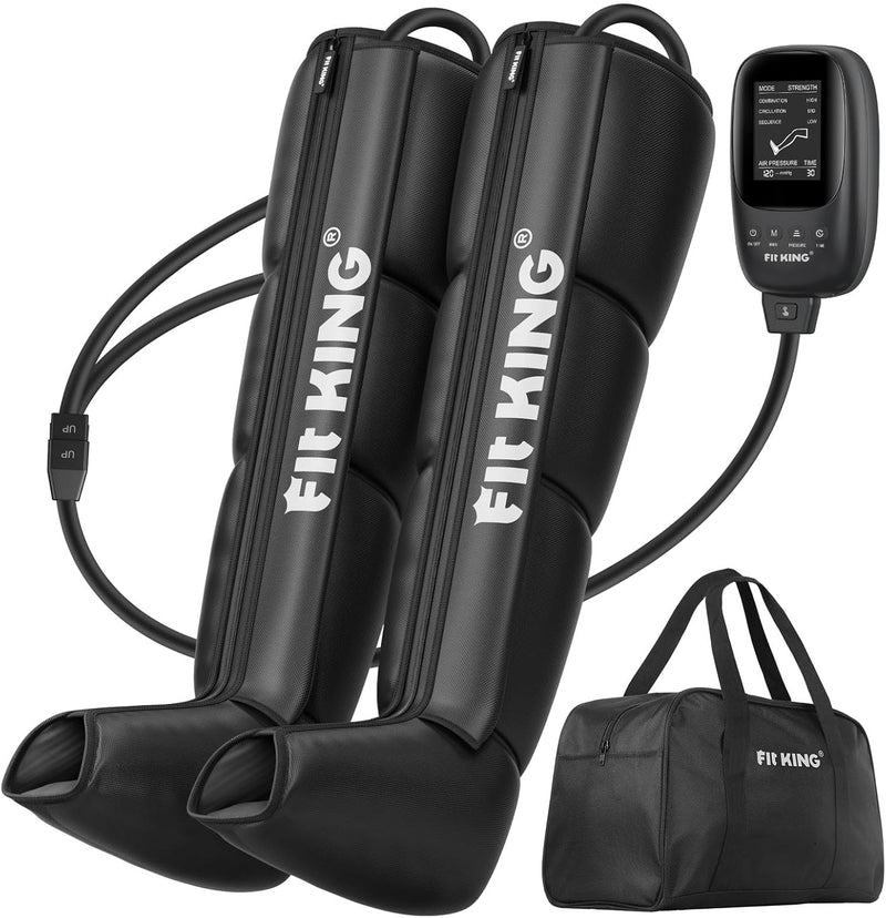 Aircraft-style pressure recovery system, dynamic pressure to promote blood circulation and achieve rapid recovery, continuous massage boots (medium size) designed for athletes O7
