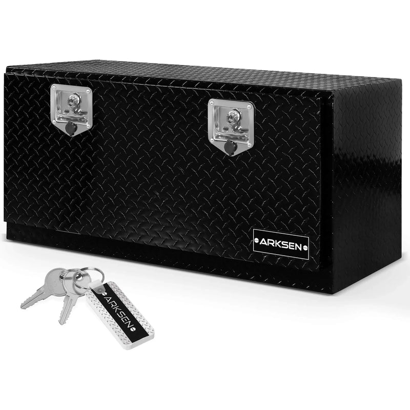 36 Inch Heavy Duty Aluminum Diamond Plate Tool Underbody Box E1