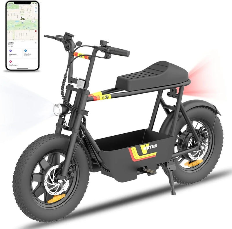 Safe electric scooter | Maximum power 470 watts motor | 16 3-inch wear-resistant rubber tires | Maximum speed up to 32 kilometers per hour, range up to 28 kilometers | Classic style leisure electric scooter, equipped with large storage space A2