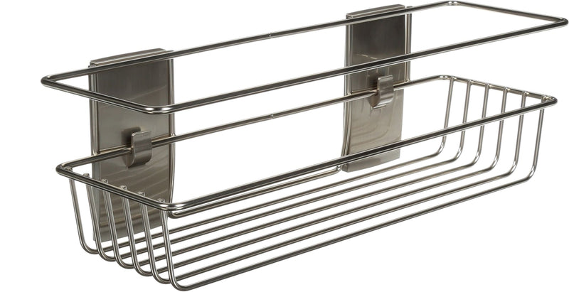 3M Command Bath Shower Caddy, Satin Nickel G1