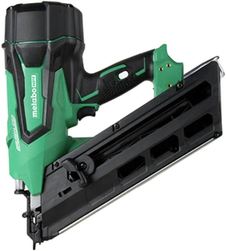 18-volt cordless frame nail gun | Only tool - No batteries | Brushless motor | 2-inch to 3-1/2-inch cut-and-offset circular paper tape nails | 30° magazine | Lifetime tool warranty X9
