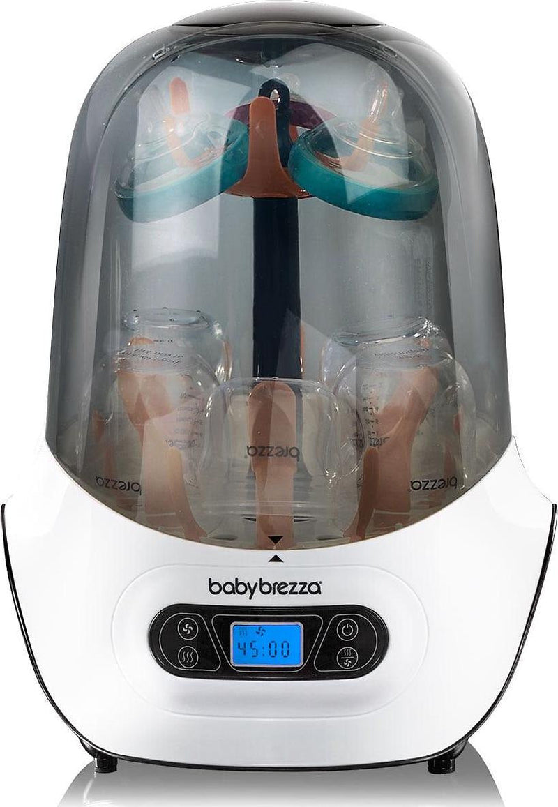 Baby Brezza Baby Bottle Sterilizer and Dryer Machine Electric Steam Sterilization - Pacifiers. Glass. Plastic. and Newborn Feeding Bottles U9
