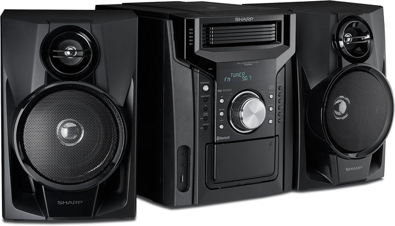 CD-BH950 240W 5-Disc Mini Shelf Speaker System with Cassette and Bluetooth P9