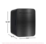 Frigidaire 10L 15-Can Mini Personal Fridge – Black Stainless