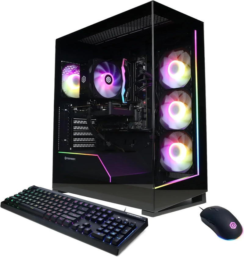 Gaming PC, Intel Core i5-13400F 2.5GHz, GeForce RTX 4060 8GB, 16GB DDR5, 1TB PCIe Gen4 SSD, WiFi Ready & Windows 11 Home (GXiVR8060A24) J8