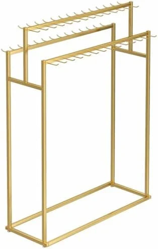 Floor Mounted Belt Hanger & Organizer Rack - Versatile Storage Holder for Belts, Ties, Scarves & Purses - Commercial Display Stand for Men’s Closet, Multifunctional Accessory Storage Solution K3