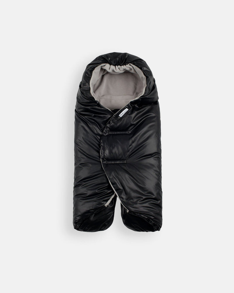 7AM Enfant Nido Fleece Lining Infant Wrap, Black M2