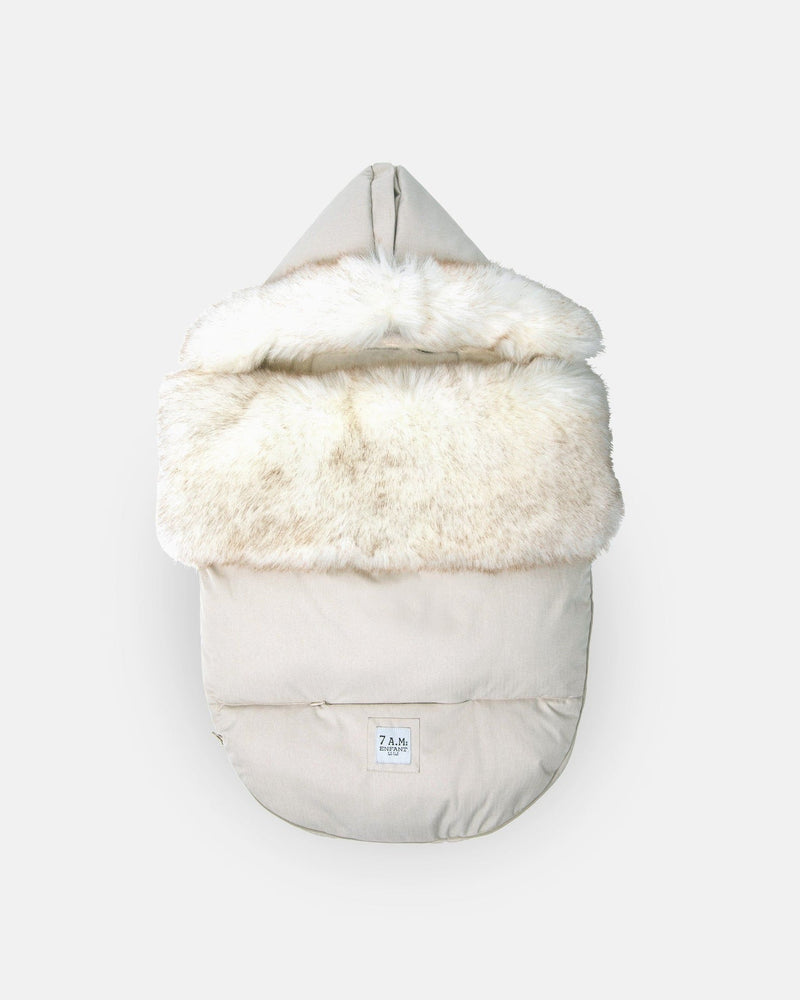 7AM Enfant PlushPod - Plush Lining - White, 0-18M F1