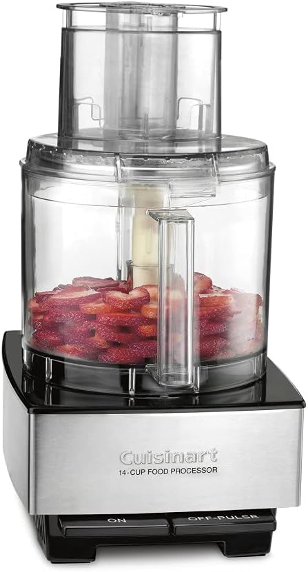 Cuisinart Food Processor 14-Cup Vegetable Chopper for Mincing, Stainless Steel U7