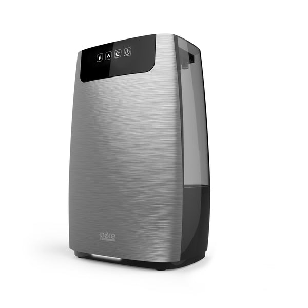 Enrichment HumeXL Ultrasonic Cool Mist Humidifier - Large, Easy-to-Clean Tank, High/Low Mist, 2 360 Mist Nozzles and Night Mode K8