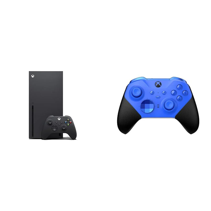 Game console - 1TB solid-state drive - Includes wireless controller - 4K games - 120 frames per second - Brown black lacquer color H0