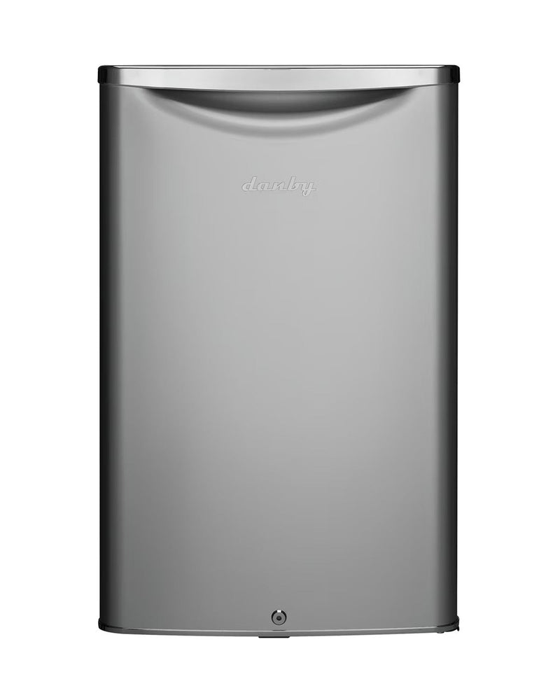Danby 4.4 cu. ft. Retro Compact Fridge in Iridium Silver (DAR044A6DDB) V0