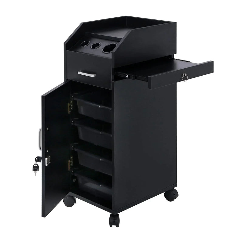 Winado Hair Salon Storage Cart with Wheels Q5