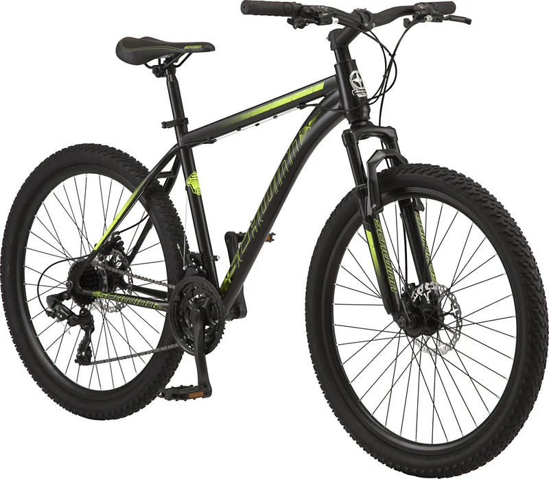 Mountain Bike . 26-inch Wheels . 21 Speeds . Mens Style . Black I9