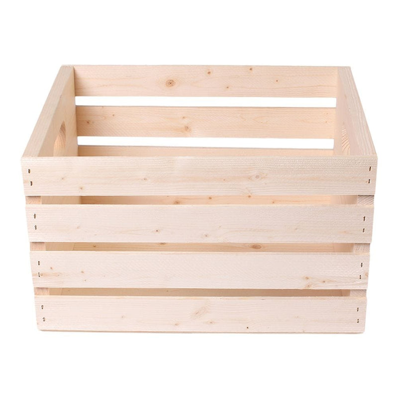 Adwood Solid Pine Wood Storage Crate, 16-in W0