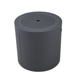 Aegean Steel Propane Fire Pit Hidden Tank in Slate, 24-in