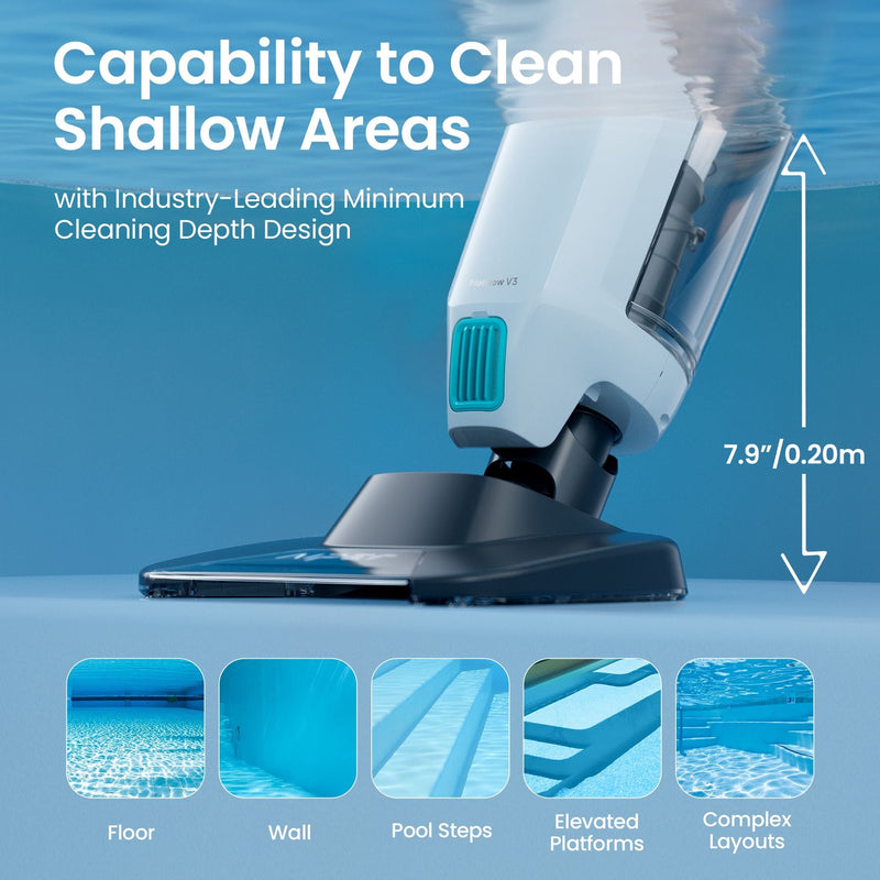 Aiper PilotFlow V3 Handheld Pool Vacuums Cleaner O8