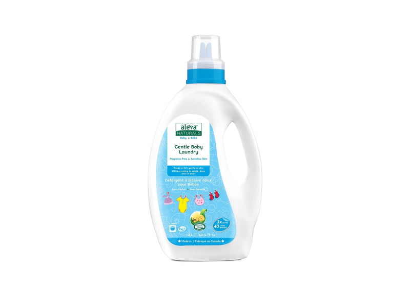 Aleva Naturals Baby Laundry Detergent, Fragrance Free, 1.2L O7