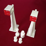 Amaze Heater Ceramic Under the Desk Space Heater with Ezymount Stands, 100W, White