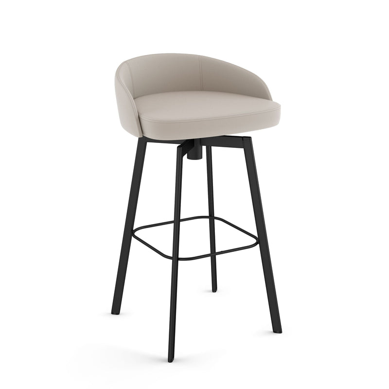 Amisco Cruz Welded Steel Counter Stool, 300-lb Capacity H4