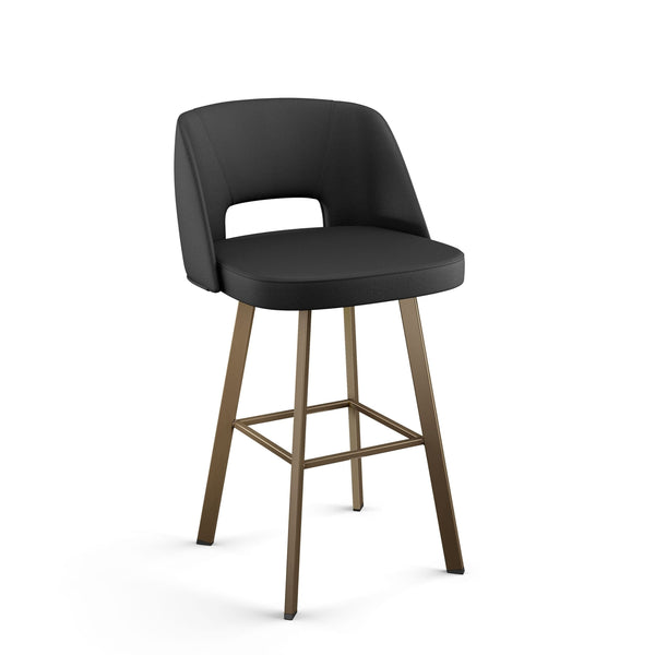 Amisco Maureen Steel Counter Stool, 300-lb Capacity B9