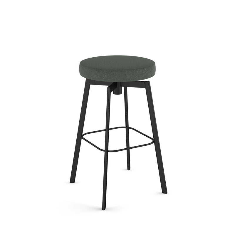 Amisco Tanner Welded Steel Bar Stool, 300-lb Capacity H2