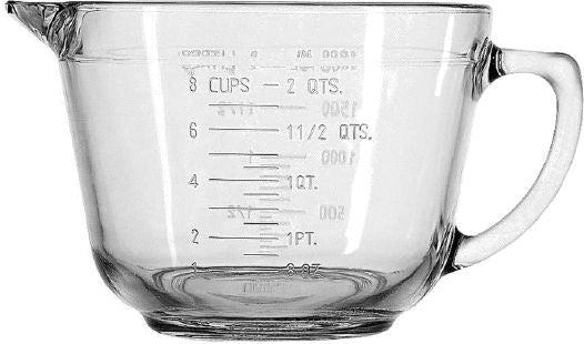 Anchor Hocking Glass Batter Bowl, 2-qt B3
