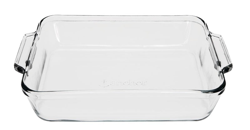Anchor Hocking Oven Originals Glass Square Cake Dish, 8 x 8-in, 2-L C6
