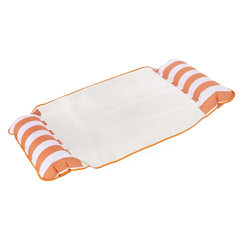 Aqua Monterey Inflatable 4-in-1 Pool Hammock & Lounger, 44-in x 26-in, Assorted Colours K8
