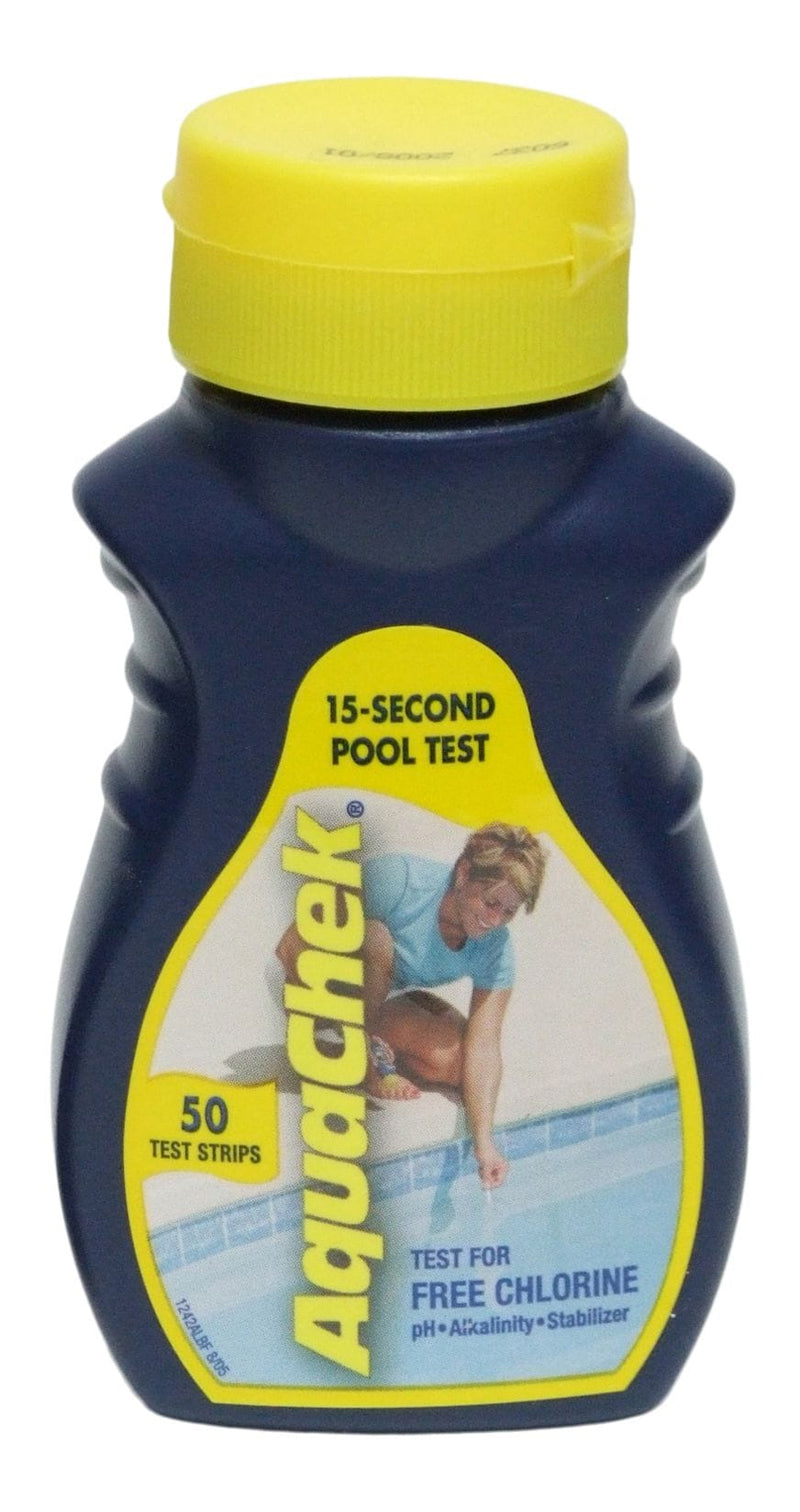 AquaChek 15 Second Stabilized Pool/Spa Chlorine Test Strips K6