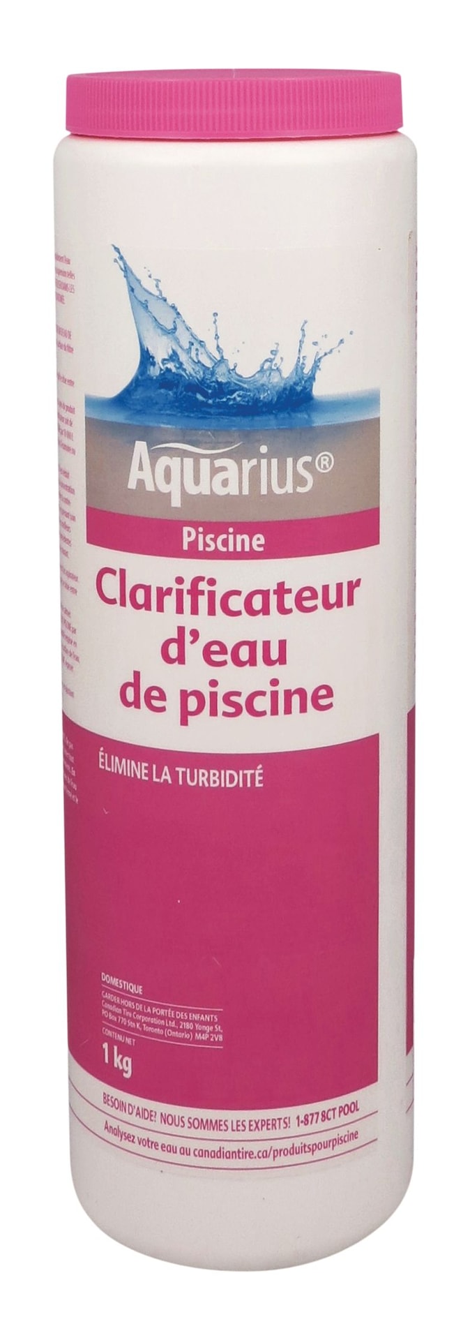 Aquarius 5 Pool Water Clarifier Granules, 1-kg X8