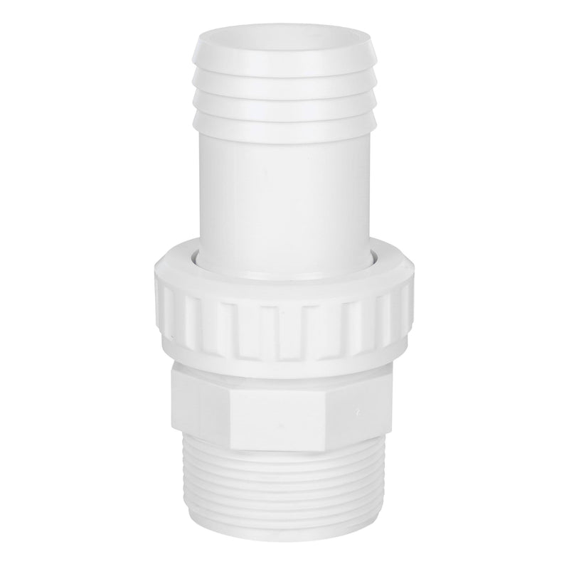 Aquarius ABS Quick-Connect Barbed Adaptor Threaded 1.5" M8