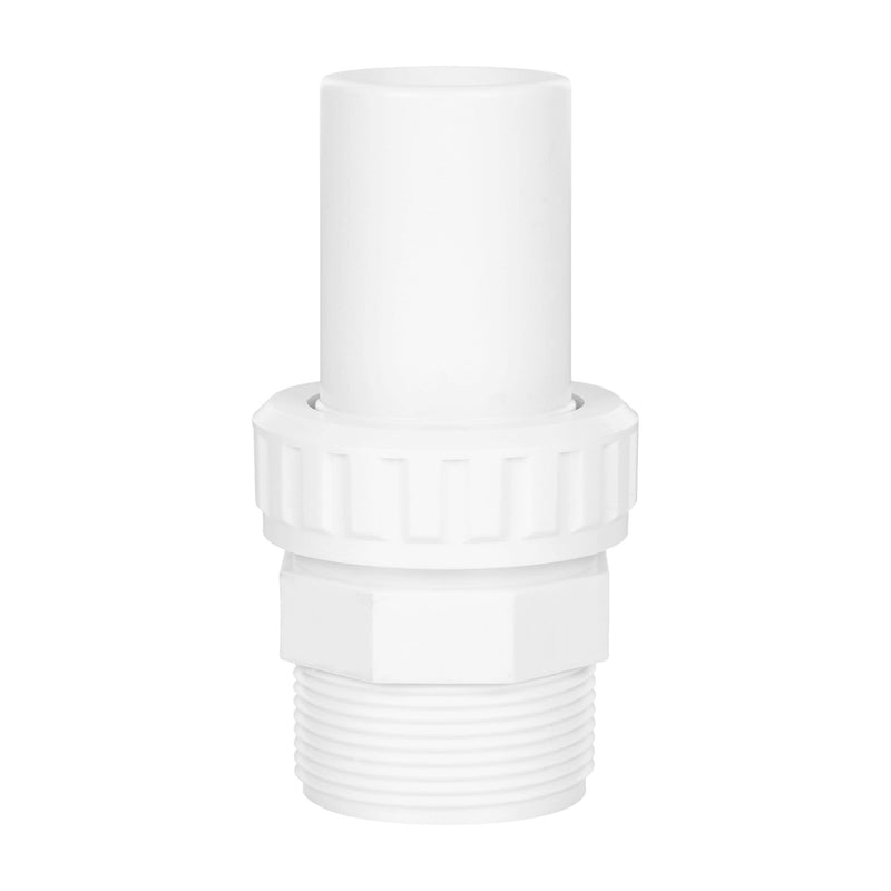 Aquarius ABS Quick-Connect Smooth Adaptor Male Threaded 1.5" D2