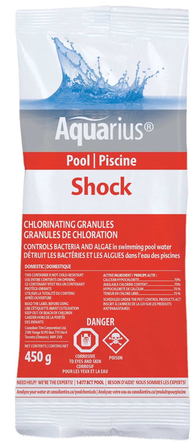 Aquarius Chlorinating Granules Shock, 450-g Z4