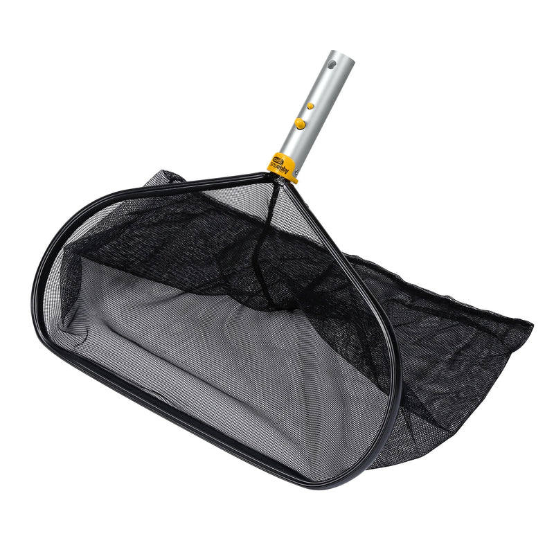 Aquarius Deluxe Aluminum Swimming Pool Leaf Rake with Aluminum Handle K9