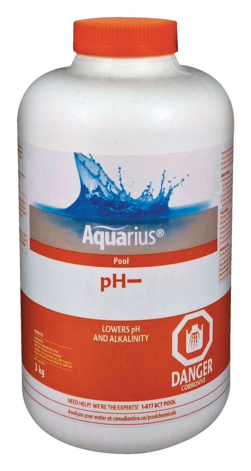 Aquarius pH - Pool pH Reducer, 3-kg G0