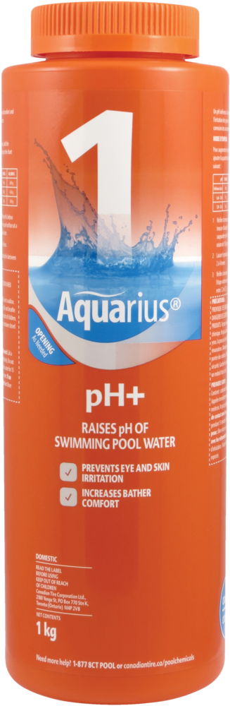 Aquarius pH + Step 1, Raises pH of Pool Water 1-kg L7