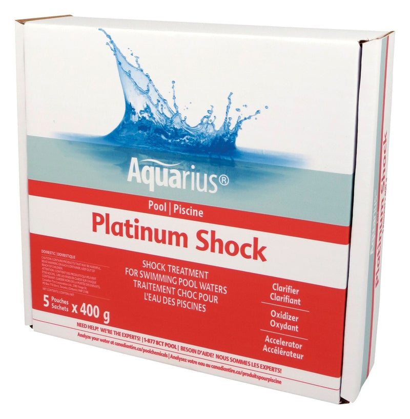 Aquarius Platinum Shock, Shock Treatment for Swimming Pool Waters E8