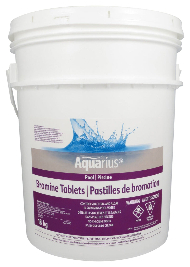 Aquarius Pool Bromine Tablets, 18-kg R1