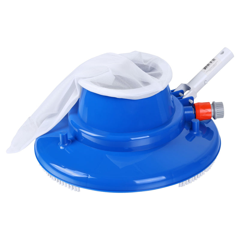Aquarius Pool Leaf Skimmer with Roller Wheels & Brushes, Garden Hose attachment T0